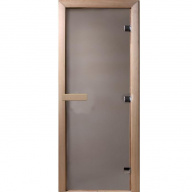Дверь для сауны стеклянная Doorwood DW00026 сатин 700х1900 мм
