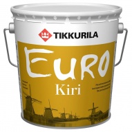Лак паркетный Tikkurila Euro Kiri EP полуматовый 9 л