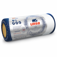 Теплоизоляция Ursa Geo M-11Ф 12500х1200х50 мм фольгированная 1 штука в упаковке