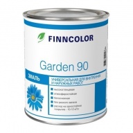 Эмаль алкидная Finncolor Garden 90 глянцевая база А 2,7 л