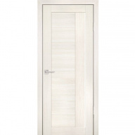 Дверь межкомнатная Profilo Porte PS-17 экошпон Эшвайт мелинга стекло белый сатинат 1900х550 мм
