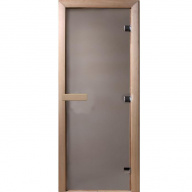 Дверь для сауны стеклянная Doorwood DW00027 сатин 800х2000 мм