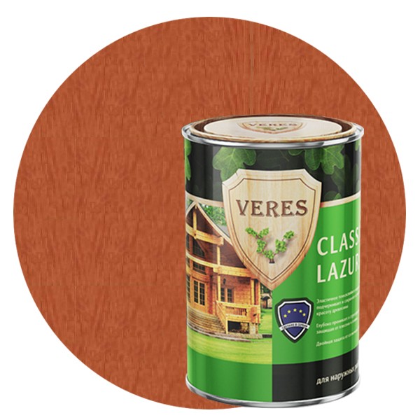 Пропитка для древесины Veres Classic Lazura № 2 Сосна 0,9 л