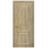 Дверь межкомнатная Мариам Версаль-1 ПВХ Дуб шале песочный глухое 1900х600 мм