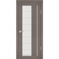 Дверь межкомнатная Profilo Porte PS-41 экошпон Грей мелинга стекло белый сатинат 2000х700 мм