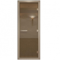 Дверь для хамама стеклянная Doorwood DW00799 бронза 800х2000 мм
