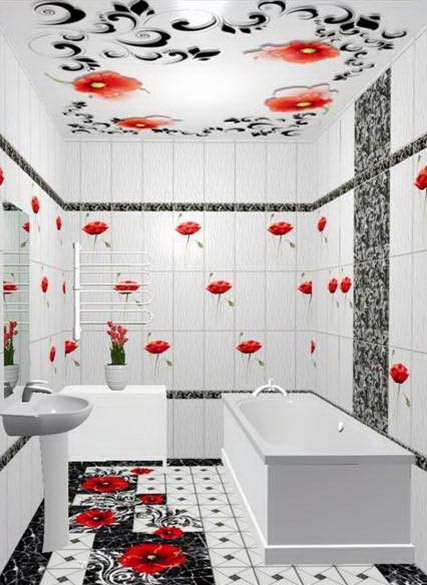 Ламинат SPC Novita 3D Алые маки 2 8 панелей