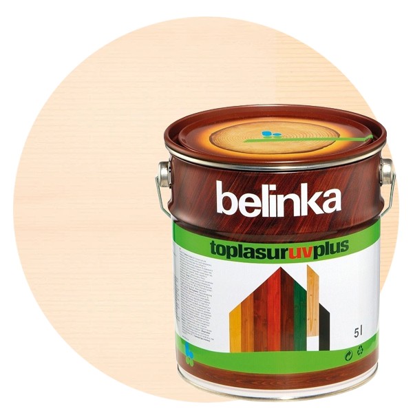 Пропитка для древесины Belinka Toplasur №11 белая 10 л