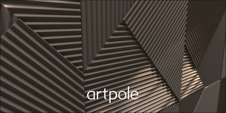 Гипсовая 3D панель Artpole FIELDS-1