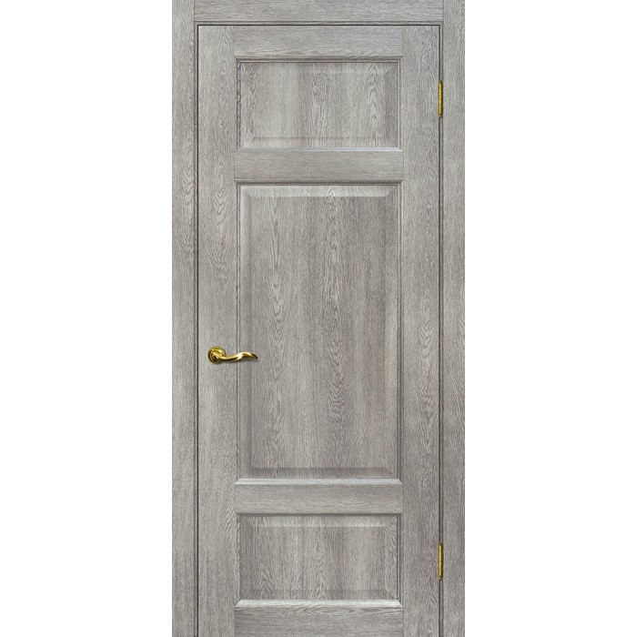 Дверь межкомнатная Мариам Тоскана-3 ПВХ Чиаро гриджио глухое 2000х900 мм