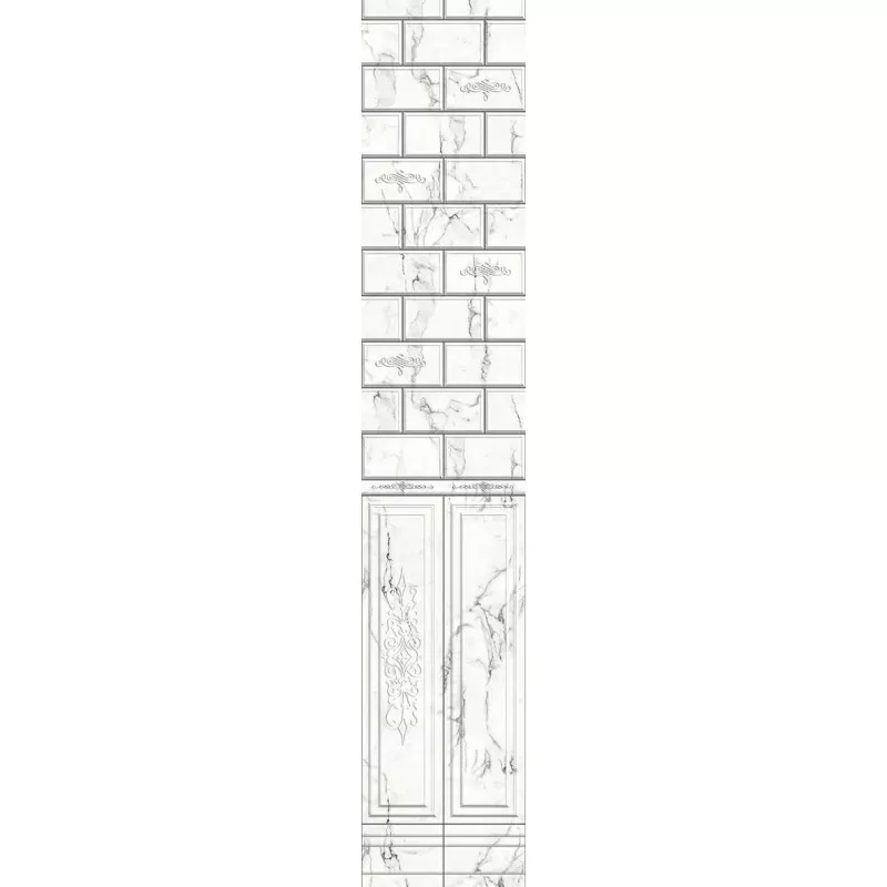 Стеновая панель ПВХ 3D "Прадо 255-9" 2700х250 мм