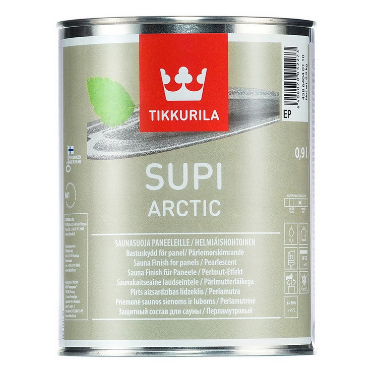 Состав защитный для бани Tikkurila Supi Arctic EP 2,7 л