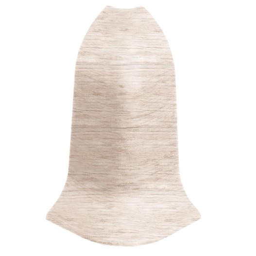 Угол наружный для плинтуса ПВХ T.plast 077 Дуб Светлый с крепежом 1 штука