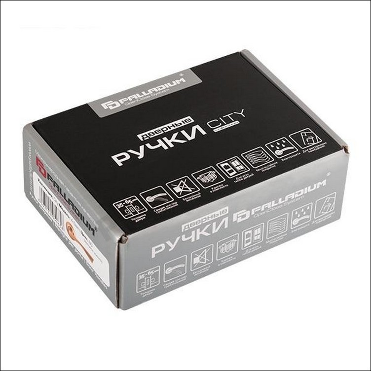 Ручка дверная Palladium А Swim SN