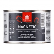 Краска магнитная Tikkurila Magnetic матовая серая 0,5 л