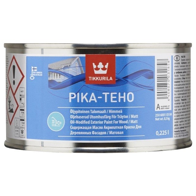Краска для домов Tikkurila Pika-Teho база A 0,9 л