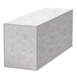 Блок из ячеистого бетона Калужский газобетон D600 В 3,5 газосиликатный 625х250х500 мм