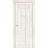 Дверь межкомнатная Profilo Porte PS-15 экошпон Эшвайт мелинга стекло белый сатинат 2000х900 мм