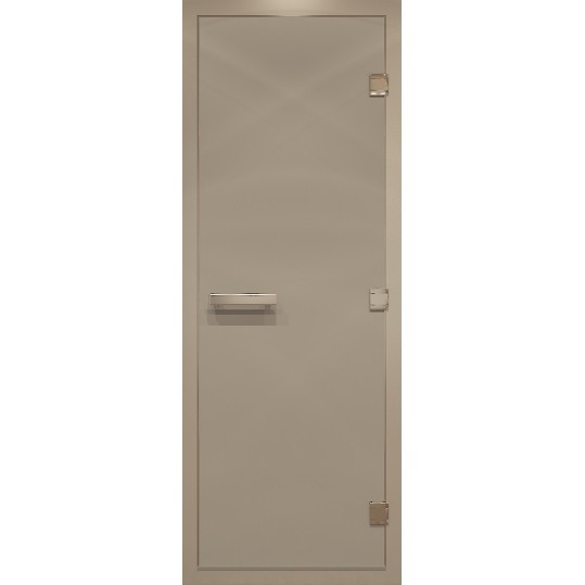 Дверь для хамама стеклянная Doorwood DW00624 сатин 700х1900 мм