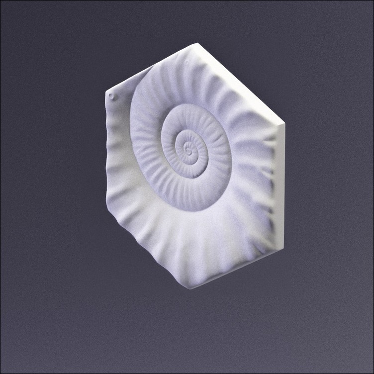 Гипсовая 3D панель Artpole Elementary Heksa-sea