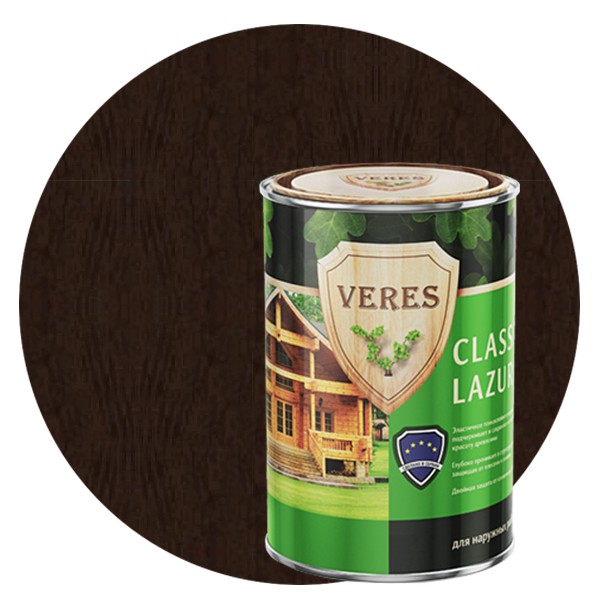 Пропитка для древесины Veres Classic Lazura № 7 Махагон 2,7 л