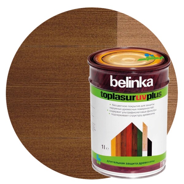 Пропитка для древесины Belinka Toplasur №11 белая 10 л