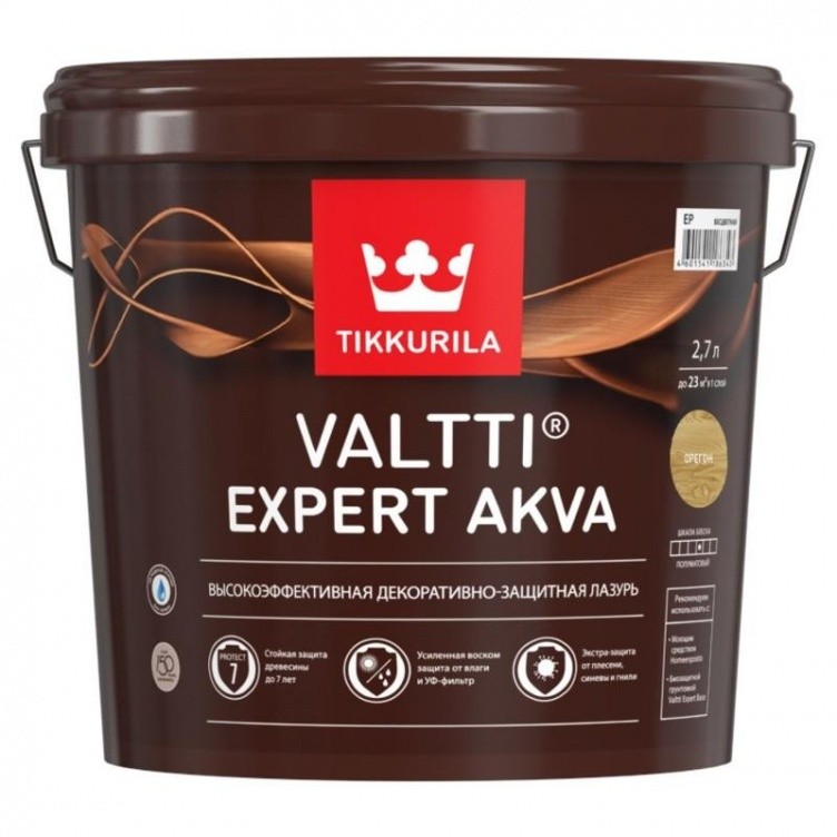 Антисептик Tikkurila Valtti Expert Akva EP 0,9 л