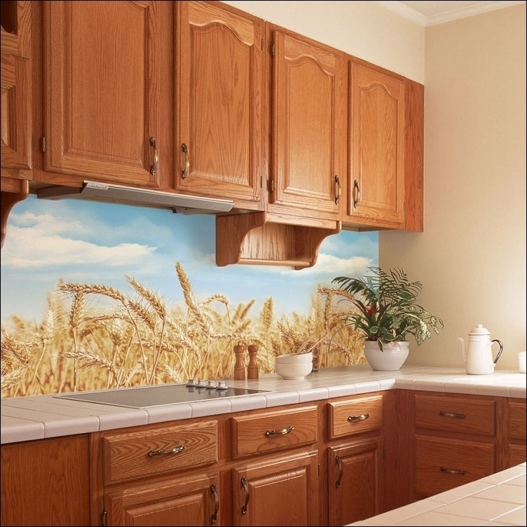 Кухонный фартук ABS "Пшеница"