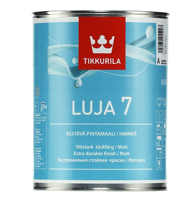 Краска интерьерная Tikkurila Luja 7 основа C матовая 2,7 л