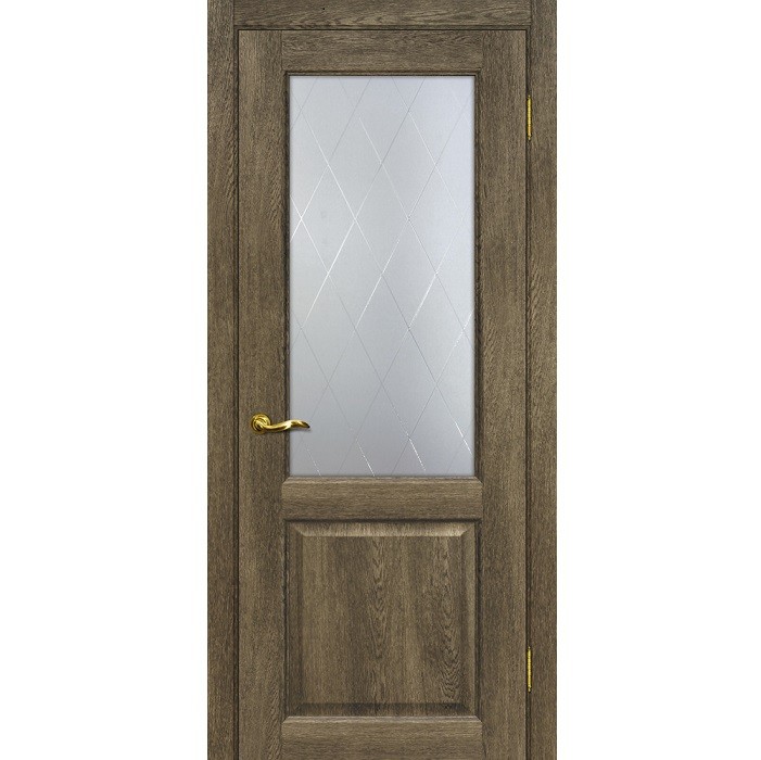Дверь межкомнатная Мариам Тоскана-1 ПВХ Бруно глухое 2000х900 мм
