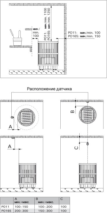 Печь электрическая Harvia Legend PO165