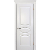 Дверь межкомнатная Текона Смальта 12 молочное RAL 9010 глухое 2000х900 мм