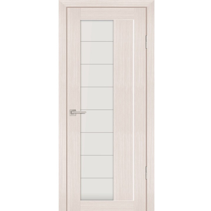 Дверь межкомнатная Profilo Porte PS-41 экошпон Грей мелинга стекло белый сатинат 2000х800 мм
