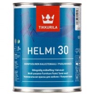 Краска для мебели Tikkurila Helmi 30 основа С 0,9 л