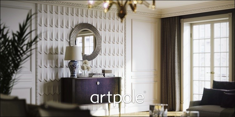 Гипсовая 3D панель Artpole PERO