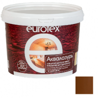 Лак-антисептик акриловый Eurotex Аквалазурь канадский орех 2,5 кг