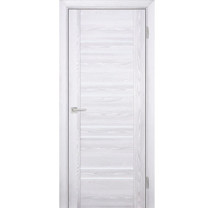 Дверь межкомнатная Profilo Porte PSK-1 экошпон Ривьера айс стекло белый лакобель 1900х600 мм