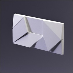 Гипсовая 3D панель Artpole Elementary Origami