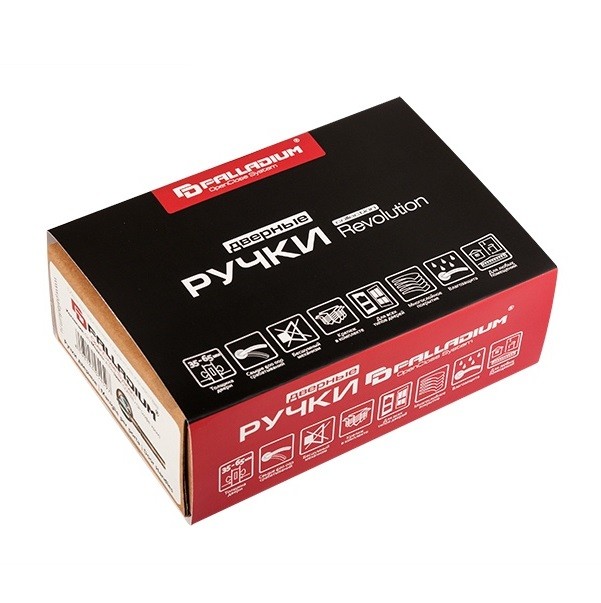 Ручка дверная Palladium Oscar AB/CP