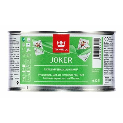 Краска интерьерная Tikkurila Joker база A матовая 0,225 л
