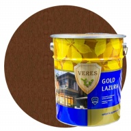 Пропитка для древесины Veres Gold Lazura № 8 Дуб темный 10 л