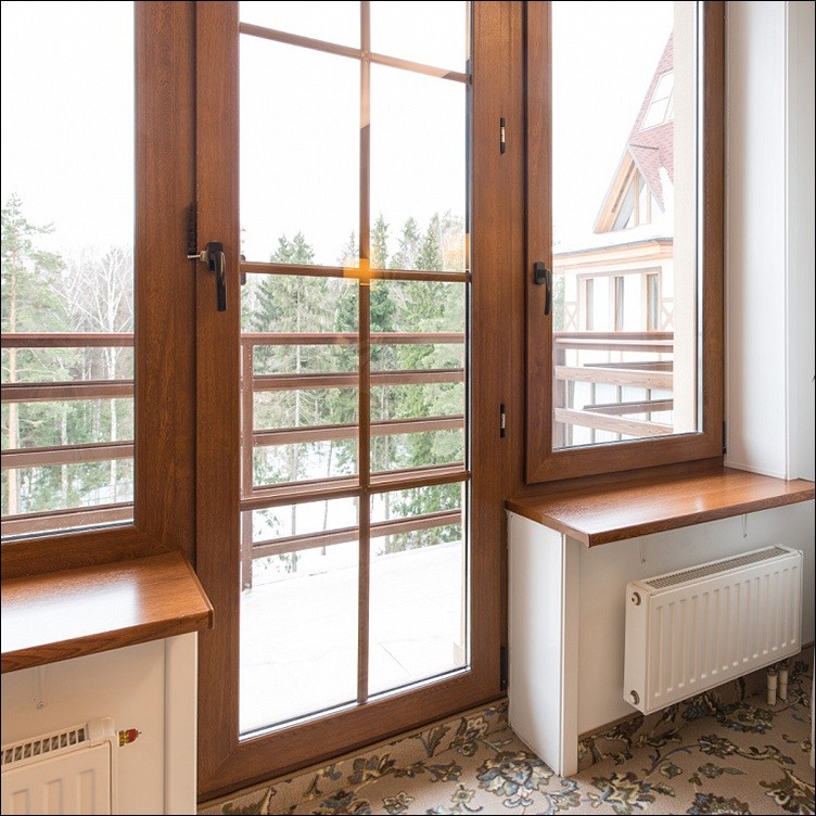 Подоконник ПВХ Moeller LD-S 30 400х6000 мм (золотой дуб) матовый