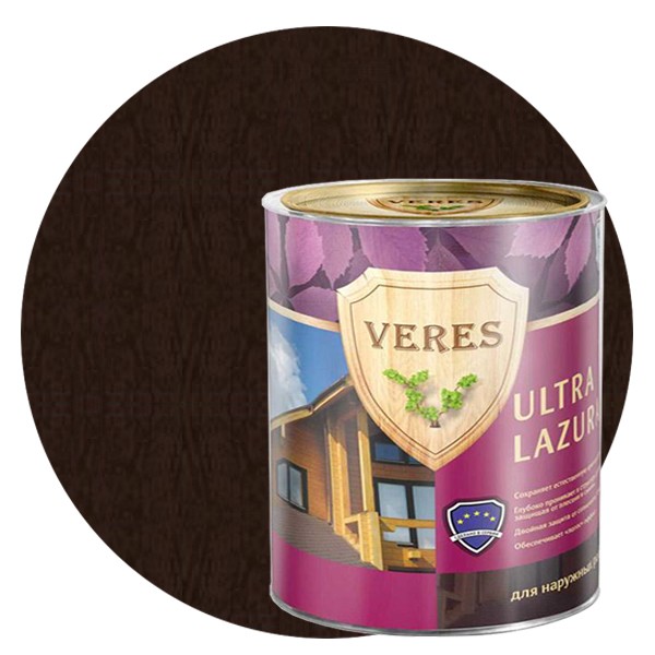 Пропитка для древесины Veres Ultra Lazura № 1 бесцветная 0,9 л