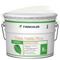Краска для стен и потолков Tikkurila Finncolor Oasis Hall" Office F497 9 л