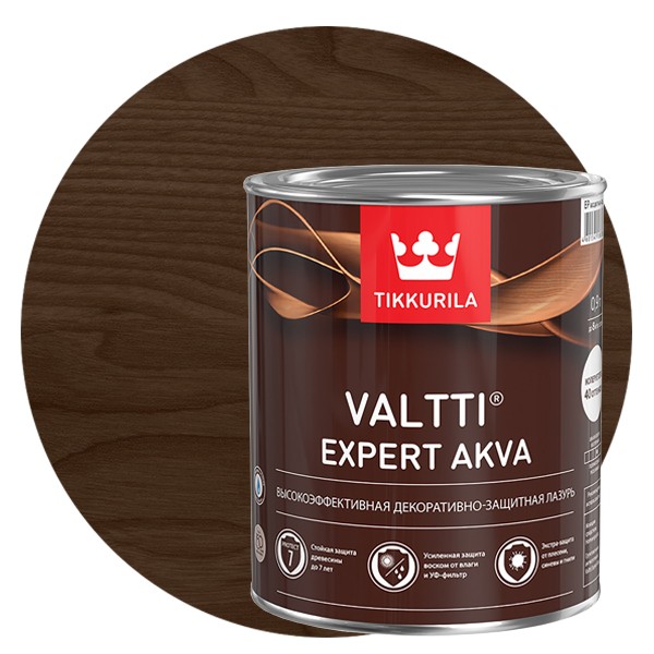 Антисептик Tikkurila Valtti Expert Akva беленый дуб 0,9 л