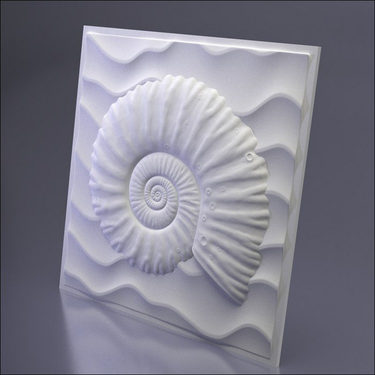 Гипсовая 3D панель Artpole Underwater