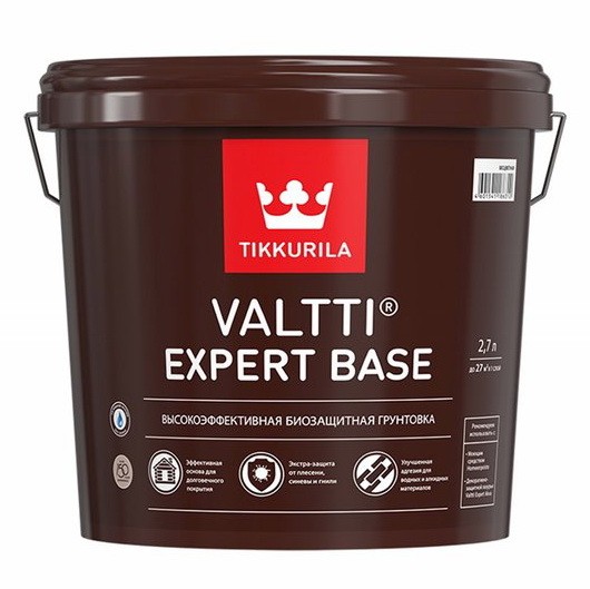 Грунтовочный антисептик Tikkurila Valtti Expert Base 0,9 л