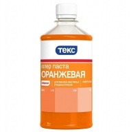 Колер-паста Текс Универсал №2 оранжевая 0,5 л