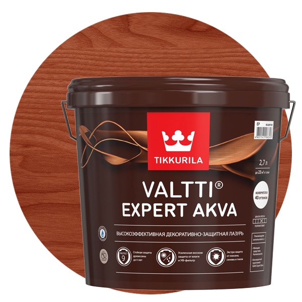 Антисептик Tikkurila Valtti Expert Akva сосна 9 л