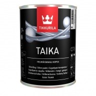 Краска перламутровая Tikkurila Taika полуглянцевая база HM серебро 0,9 л